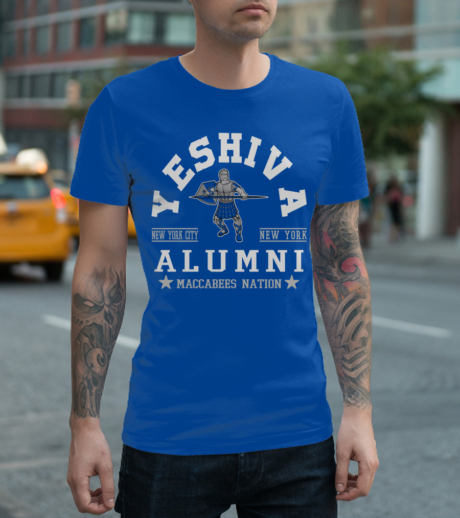 Yeshiva Alumni New York City Maccabees Nation T-Shirt