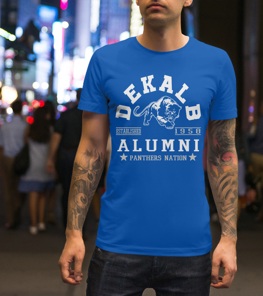 DeKalb Alumni Established 1958 Panthers Nation T-Shirt