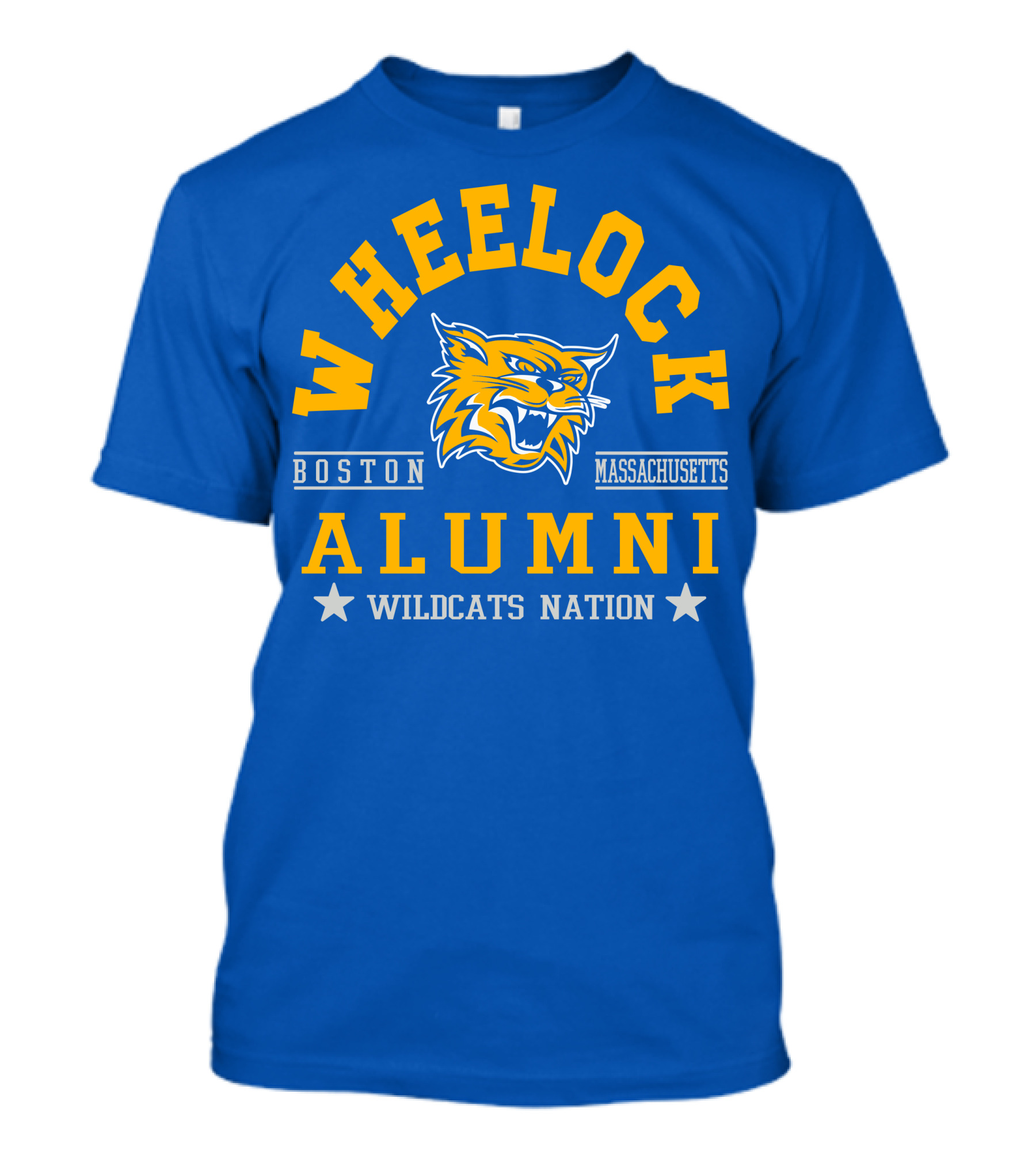 Wheelock College Boston Massachusetts Alumni Wildcats Nation T-Shirt