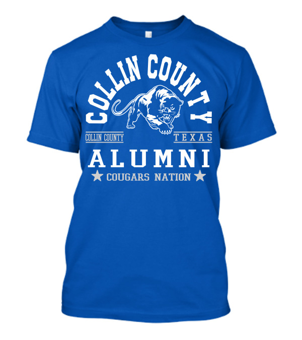 Collin County Texas Alumni Cougars Nation T-Shirt