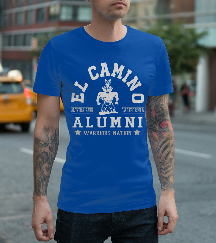 El Camino Alumni Warriors Nation Alondra Park California T-Shirt