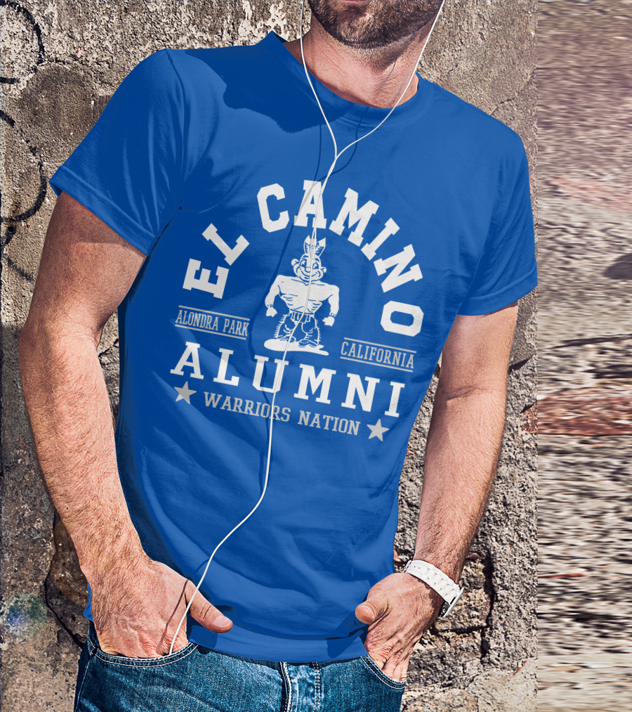 El Camino Alumni Warriors Nation Alondra Park California T-Shirt