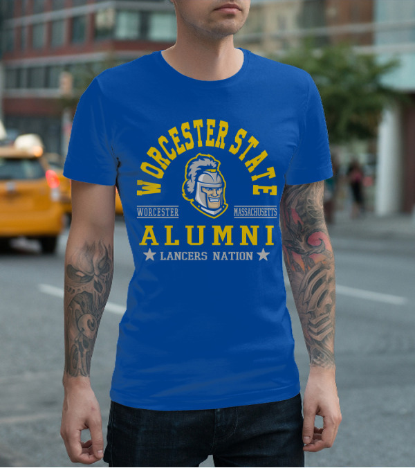 Worcester State Alumni Lancers Nation Massachusetts T-Shirt