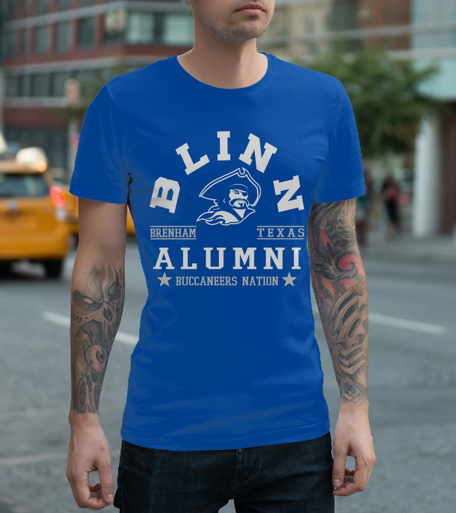 Blinn Brenham Texas Alumni Buccaneers Nation T-Shirt