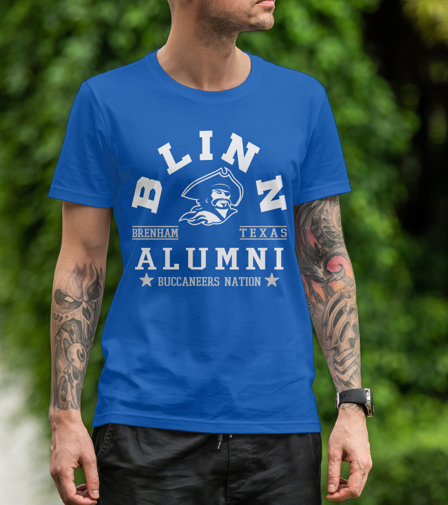 Blinn Brenham Texas Alumni Buccaneers Nation T-Shirt