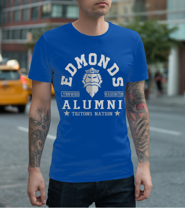 Edmonds Lynnwood Washington Alumni Tritons Nation T-Shirt