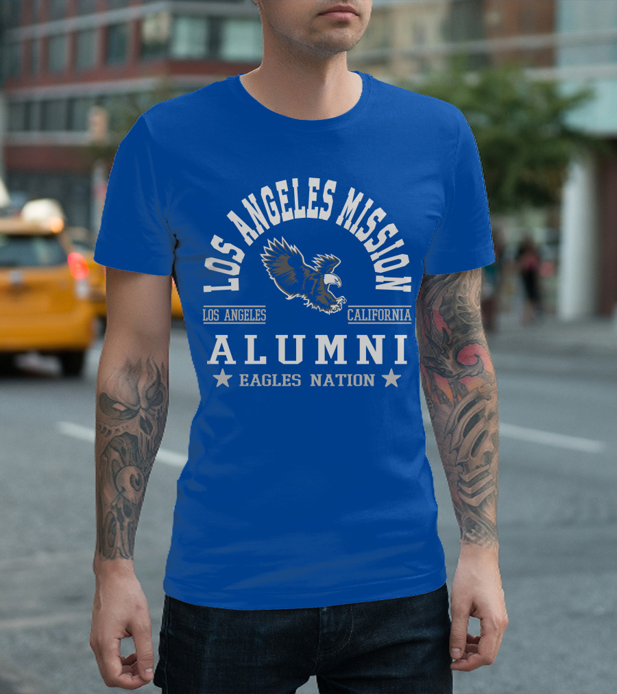 Los Angeles Mission California Alumni Eagles Nation T-Shirt