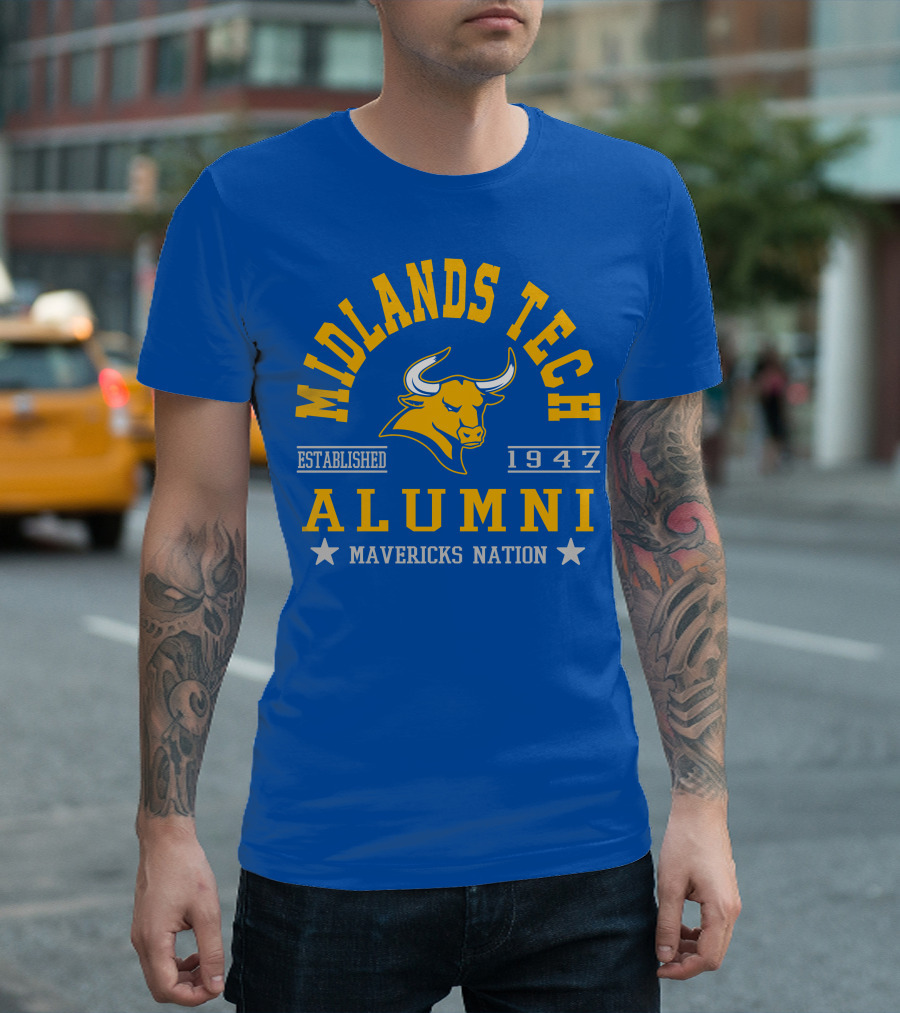 Midlands Tech Alumni Established 1947 Mavericks Nation T-Shirt