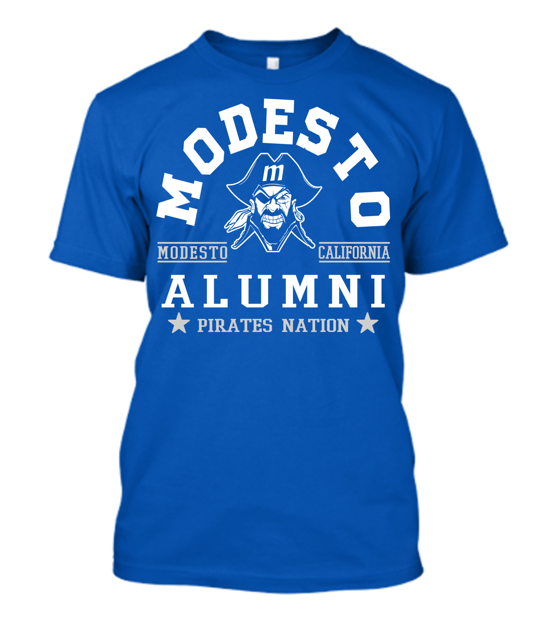 Modesto California Pirates Alumni Nation T-Shirt