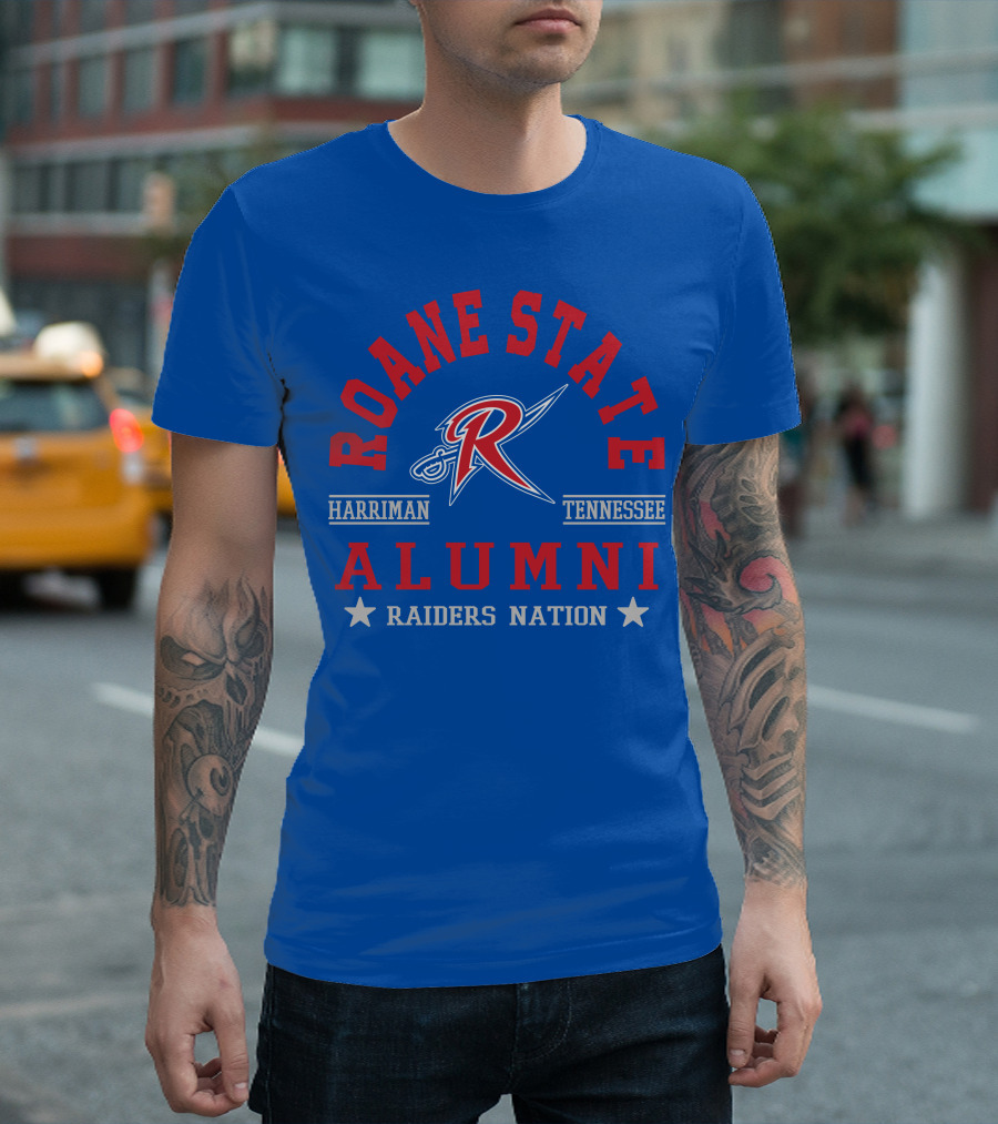 Roane State Harriman Tennessee Alumni Raiders Nation T-Shirt