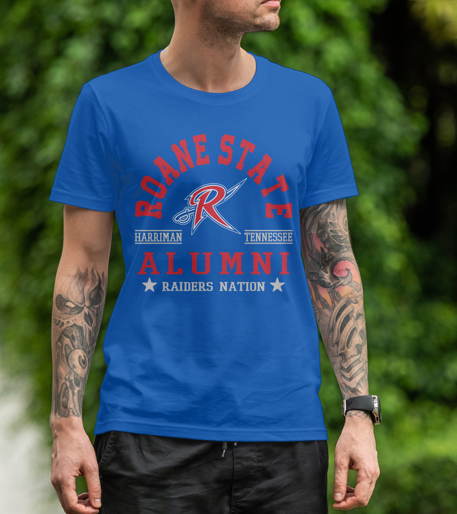 Roane State Harriman Tennessee Alumni Raiders Nation T-Shirt