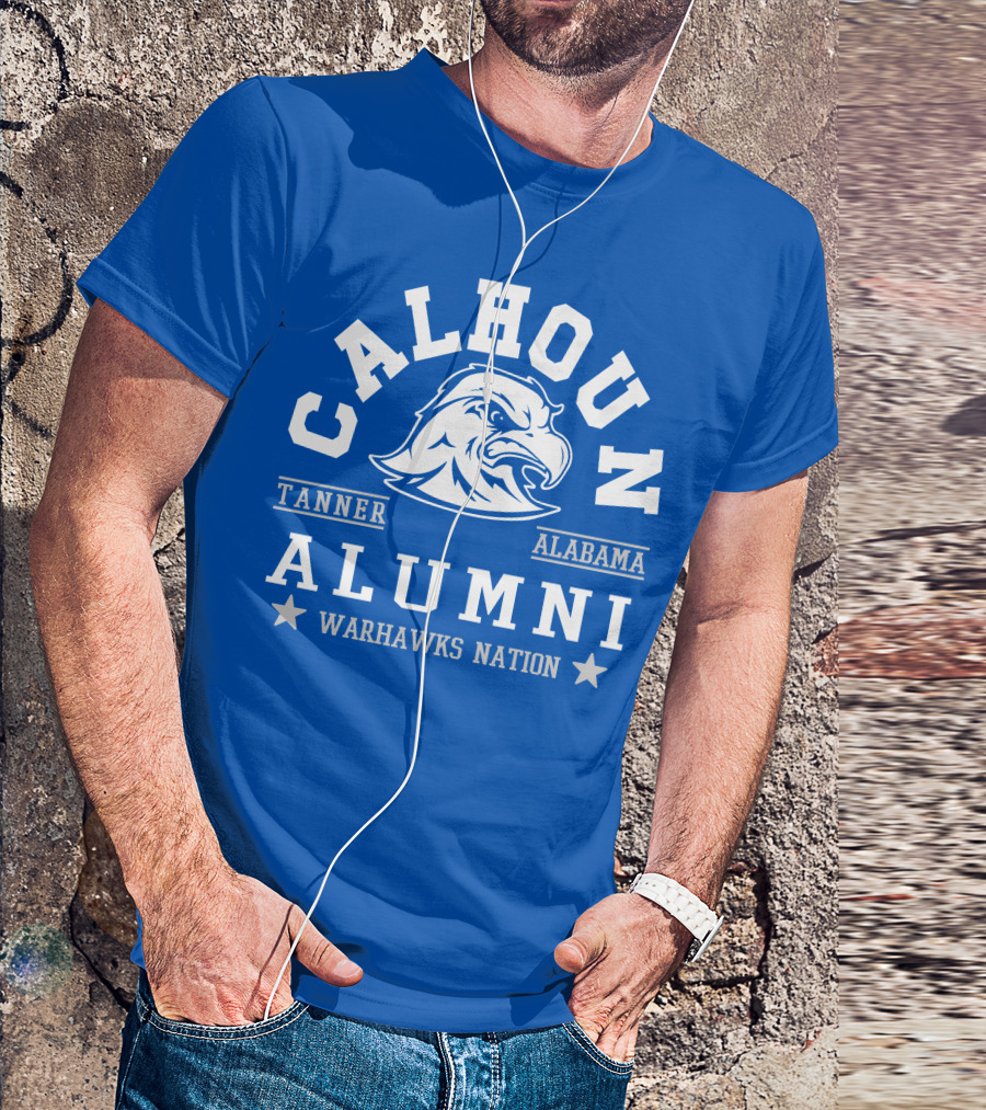Calhoun Alumni Tanner Alabama Warhawks Nation T-Shirt