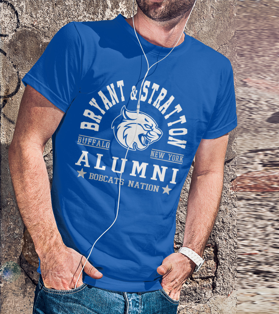 Bryant And Stratton Buffalo New York Alumni Bobcats Nation T-Shirt