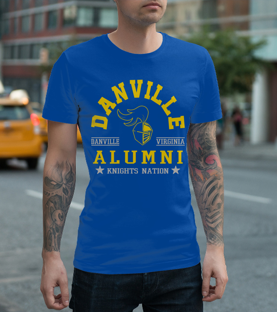 Danville Virginia Alumni Knights Nation T-Shirt