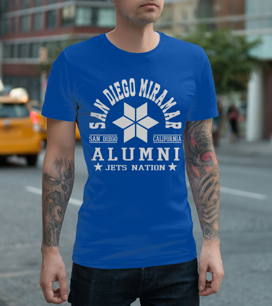 San Diego Miramar California Alumni Jets Nation T-Shirt