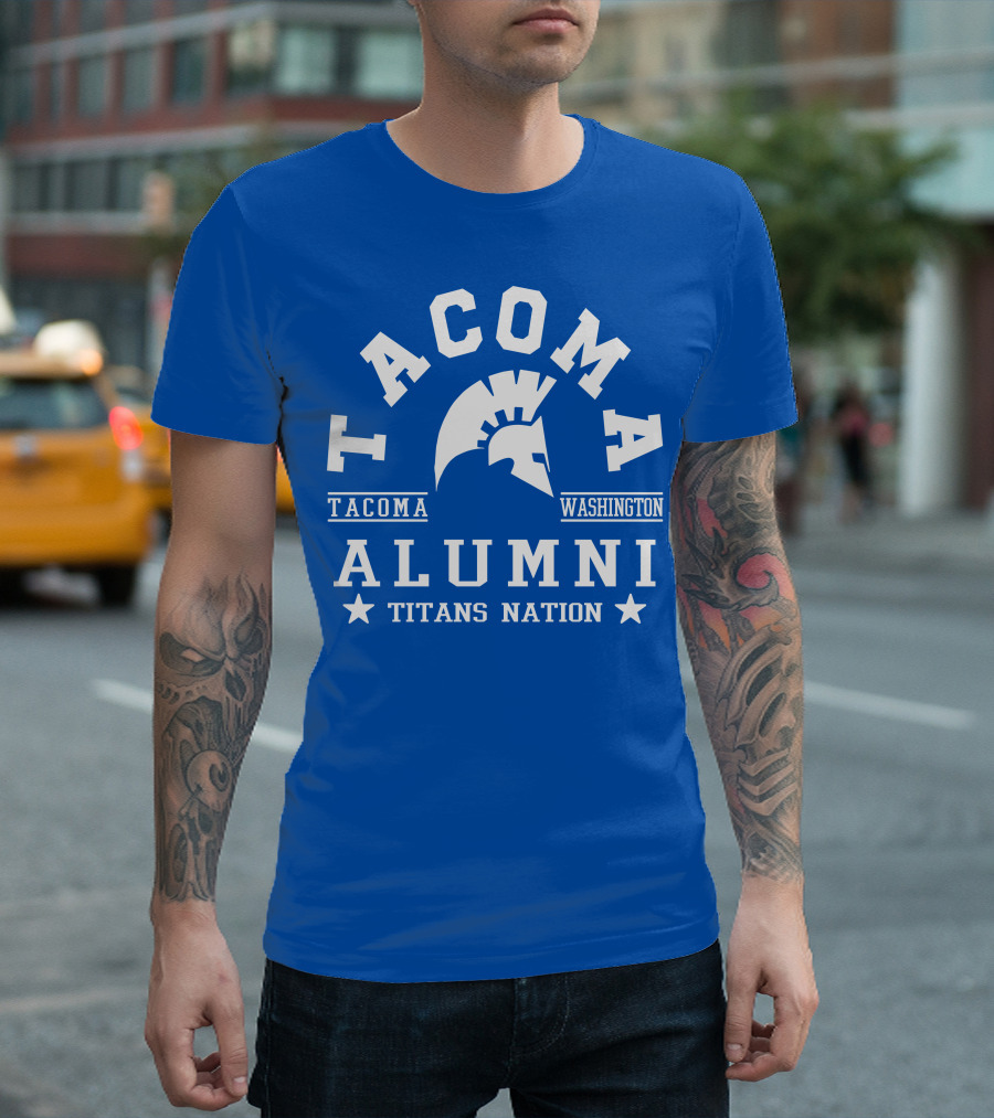 Tacoma Washington Alumni Titans Nation T-Shirt