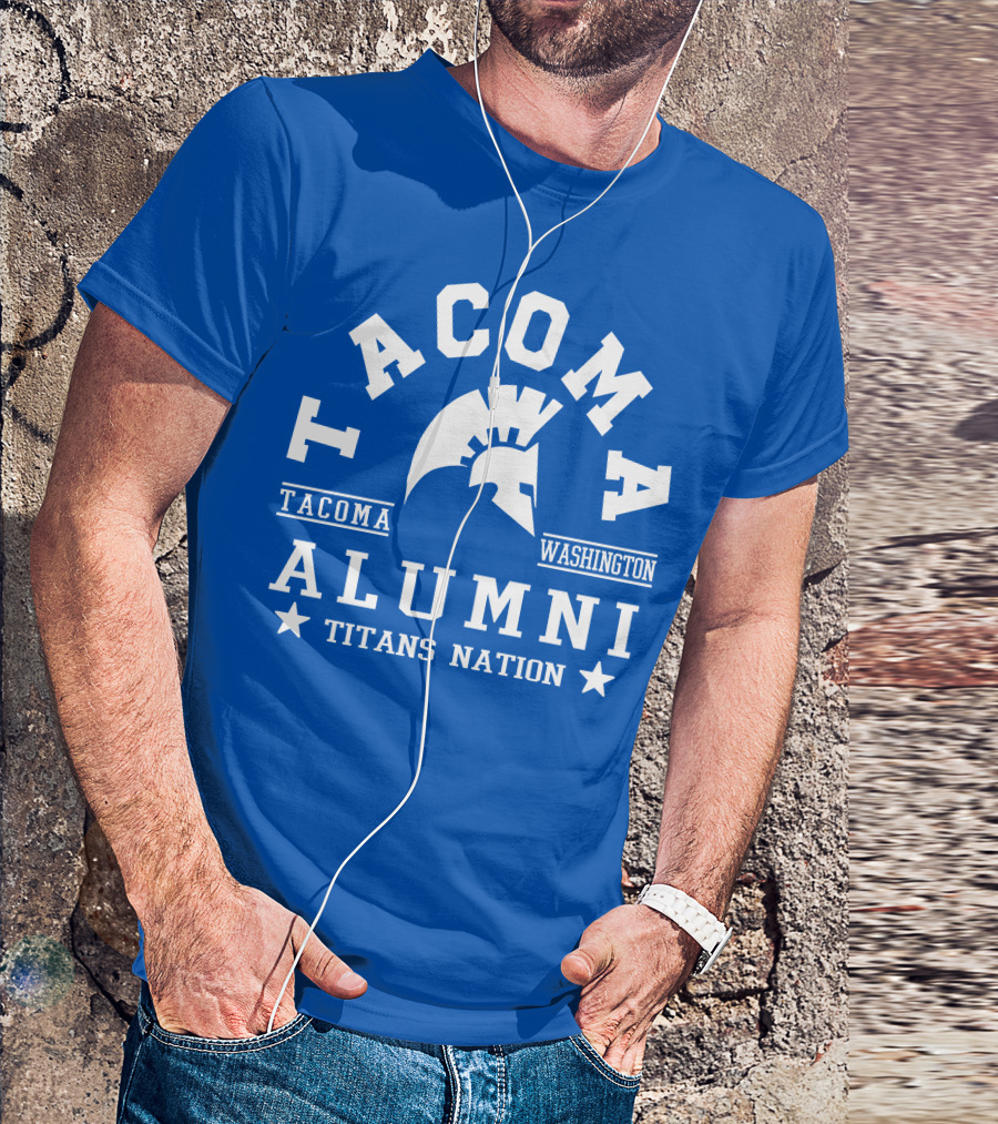 Tacoma Washington Alumni Titans Nation T-Shirt