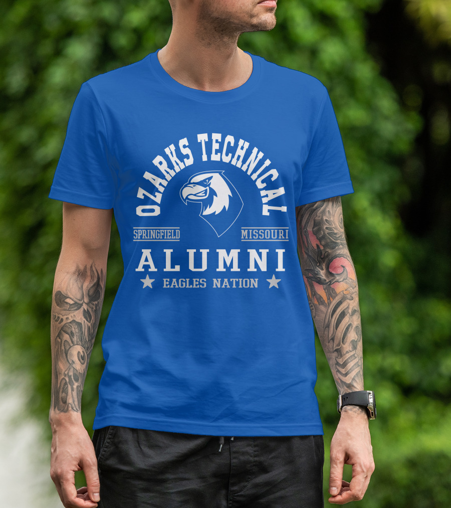 Ozarks Technical Springfield Missouri Alumni Eagles Nation T-Shirt