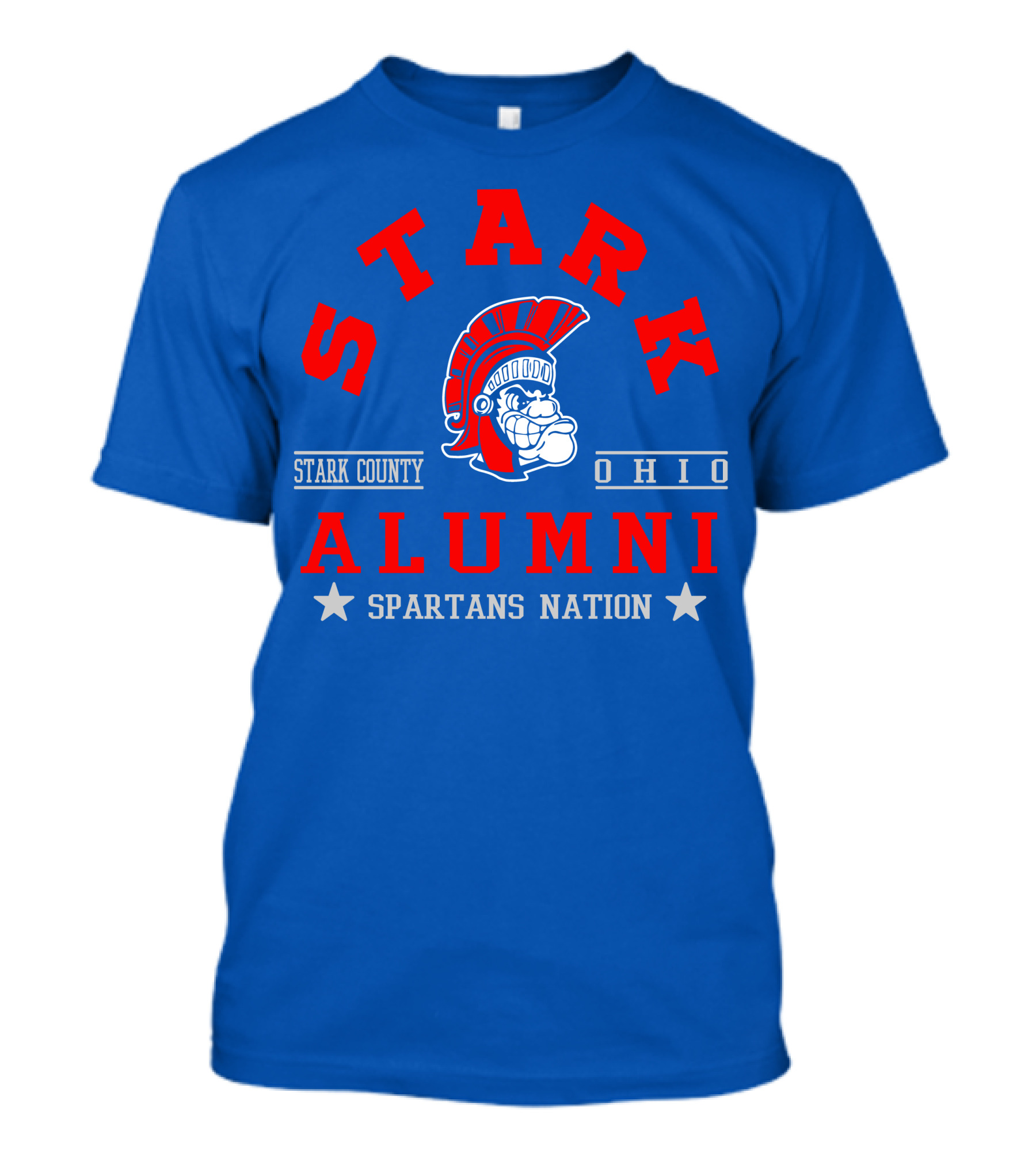 Stark County Ohio Alumni Spartans Nation T-Shirt