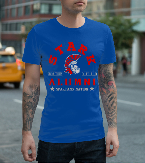 Stark County Ohio Alumni Spartans Nation T-Shirt
