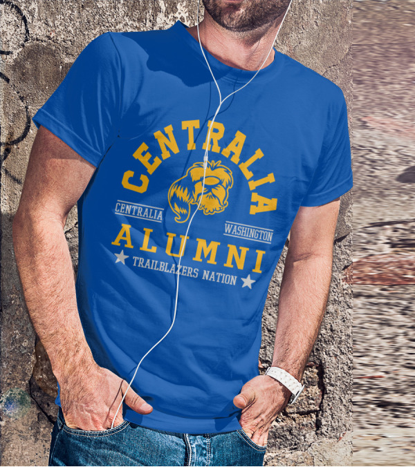 Centralia Washington Alumni Trailblazers Nation T-Shirt