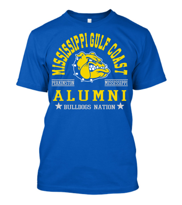 Mississippi Gulf Coast Alumni Bulldogs Nation Perkinston Mississippi T-Shirt