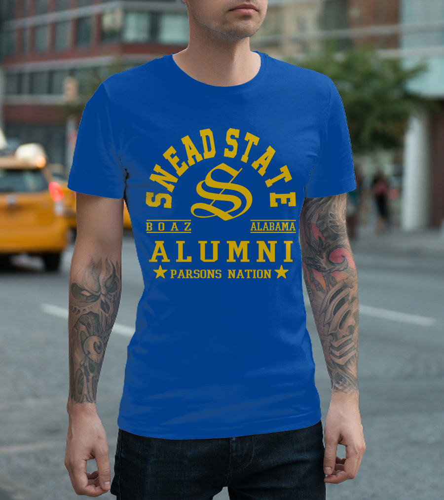 Snead State College Boaz Alabama Alumni Parsons Nation T-Shirt