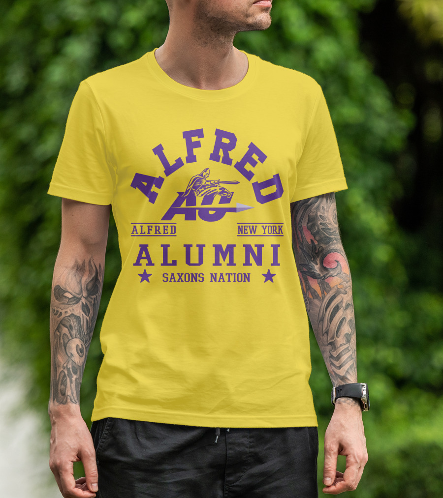 Alfred University Alumni Saxons Nation New York T-Shirt