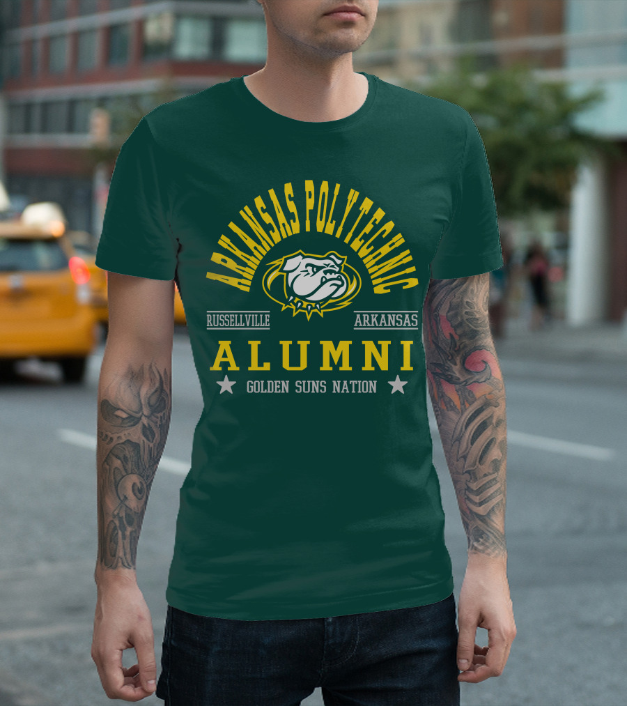 Arkansas Polytechnic Russellville Arkansas Alumni Golden Suns Nation T-Shirt