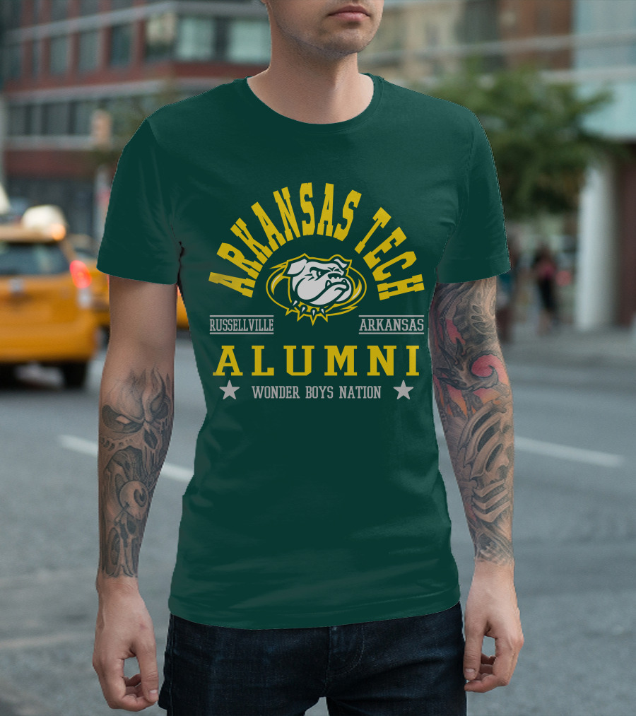 Arkansas Tech Alumni Russellville Arkansas Wonder Boys Nation T-Shirt