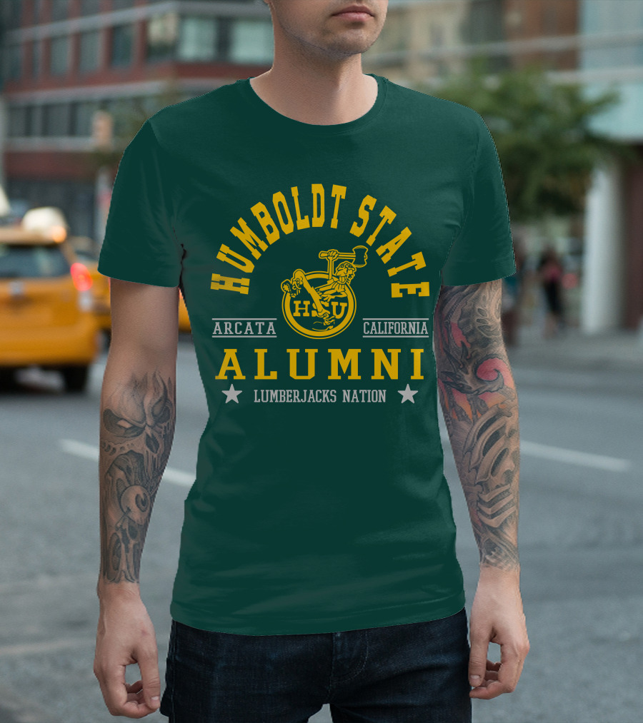Humboldt State Alumni Arcata California Lumberjacks Nation HSU T-Shirt