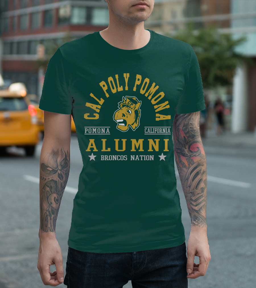 Cal Poly Pomona Alumni Broncos Nation Pomona California T-Shirt