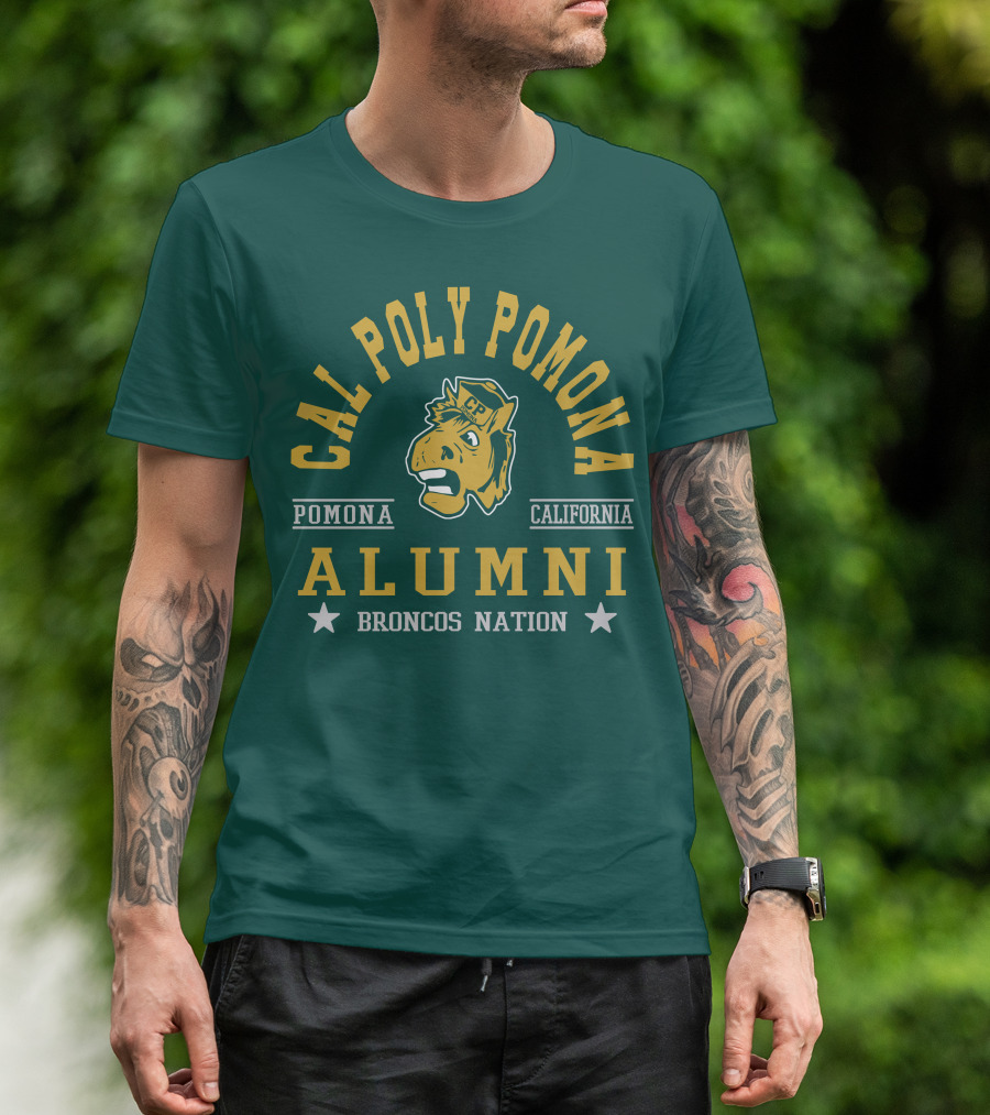 Cal Poly Pomona Alumni Broncos Nation Pomona California T-Shirt