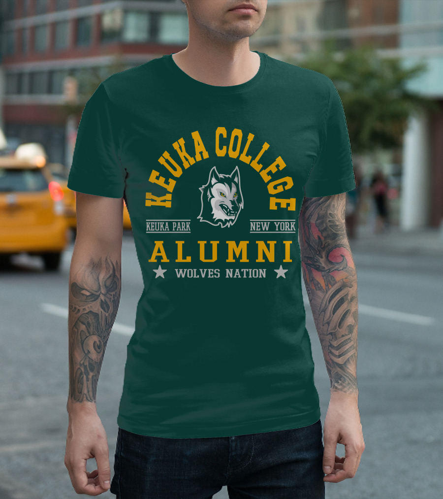 Keuka College Alumni Wolves Nation Keuka Park New York T-Shirt