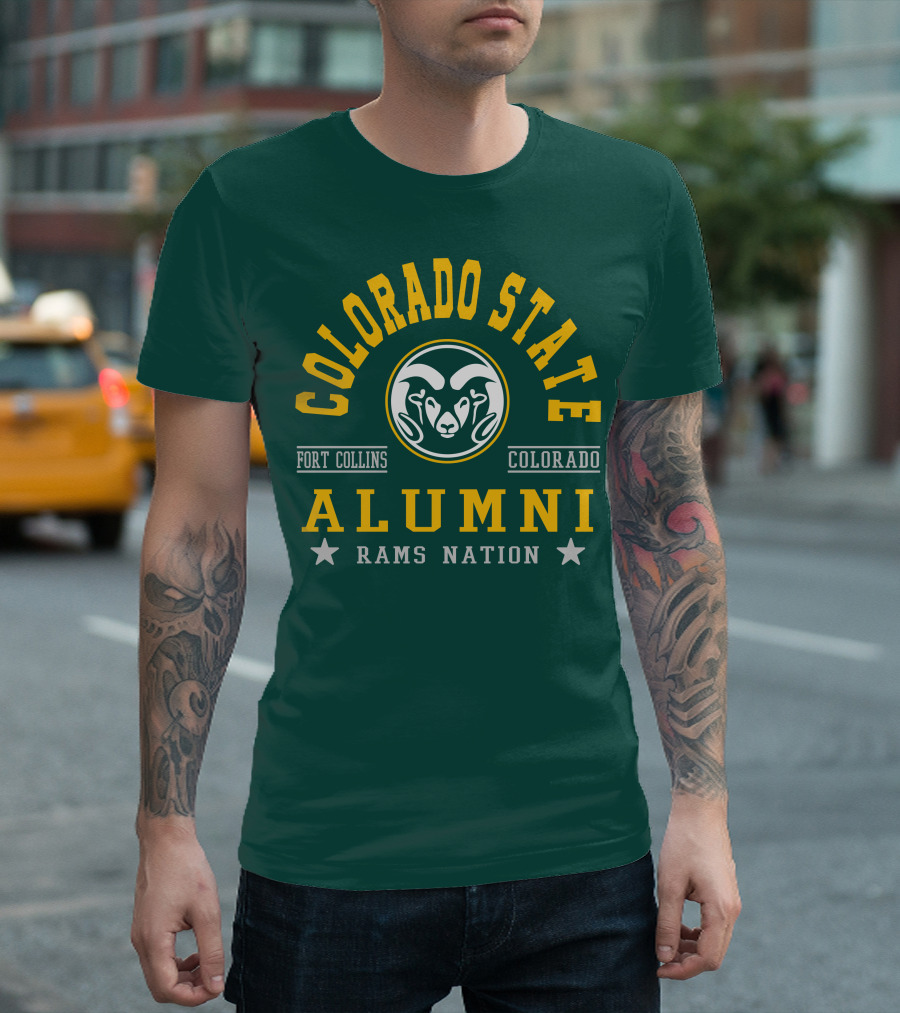 Colorado State Alumni Rams Nation Fort Collins Colorado T-Shirt