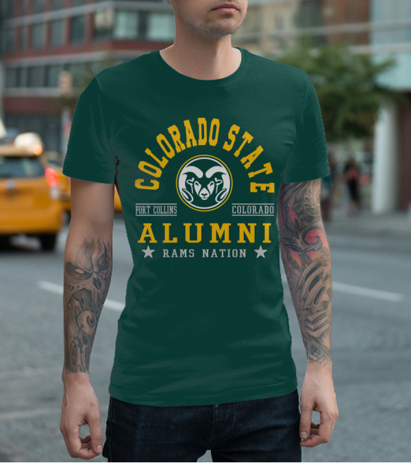 Colorado State Alumni Rams Nation Fort Collins Colorado T-Shirt
