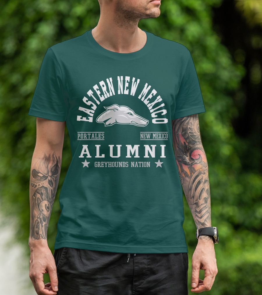 Eastern New Mexico University Portales Alumni Greyhounds Nation T-Shirt