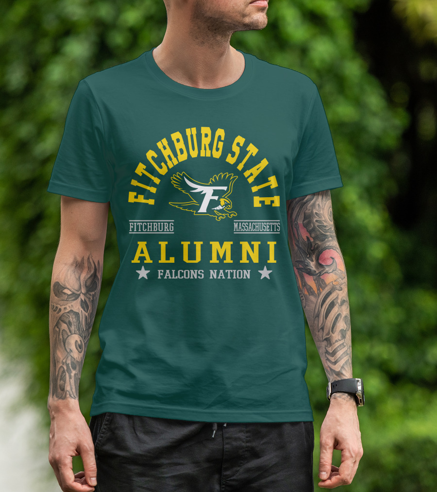 Fitchburg State Alumni Falcons Nation Massachusetts T-Shirt