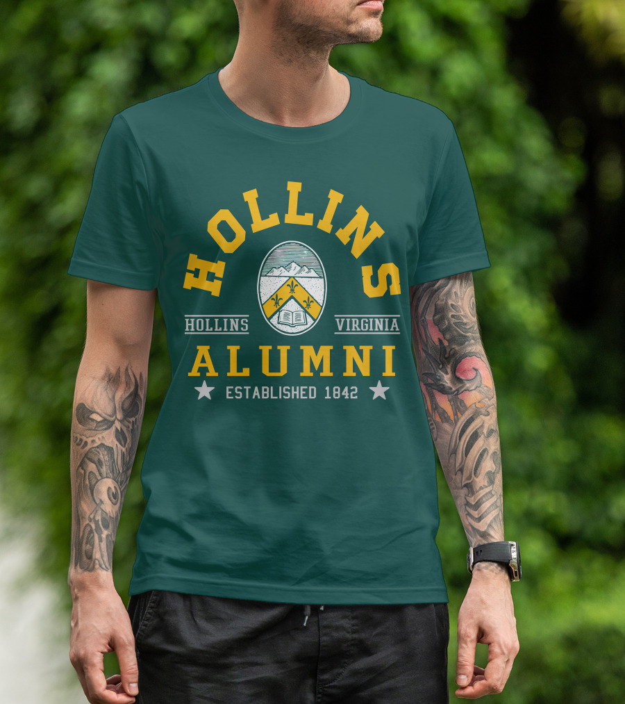 Hollins Virginia Alumni Established 1842 T-Shirt