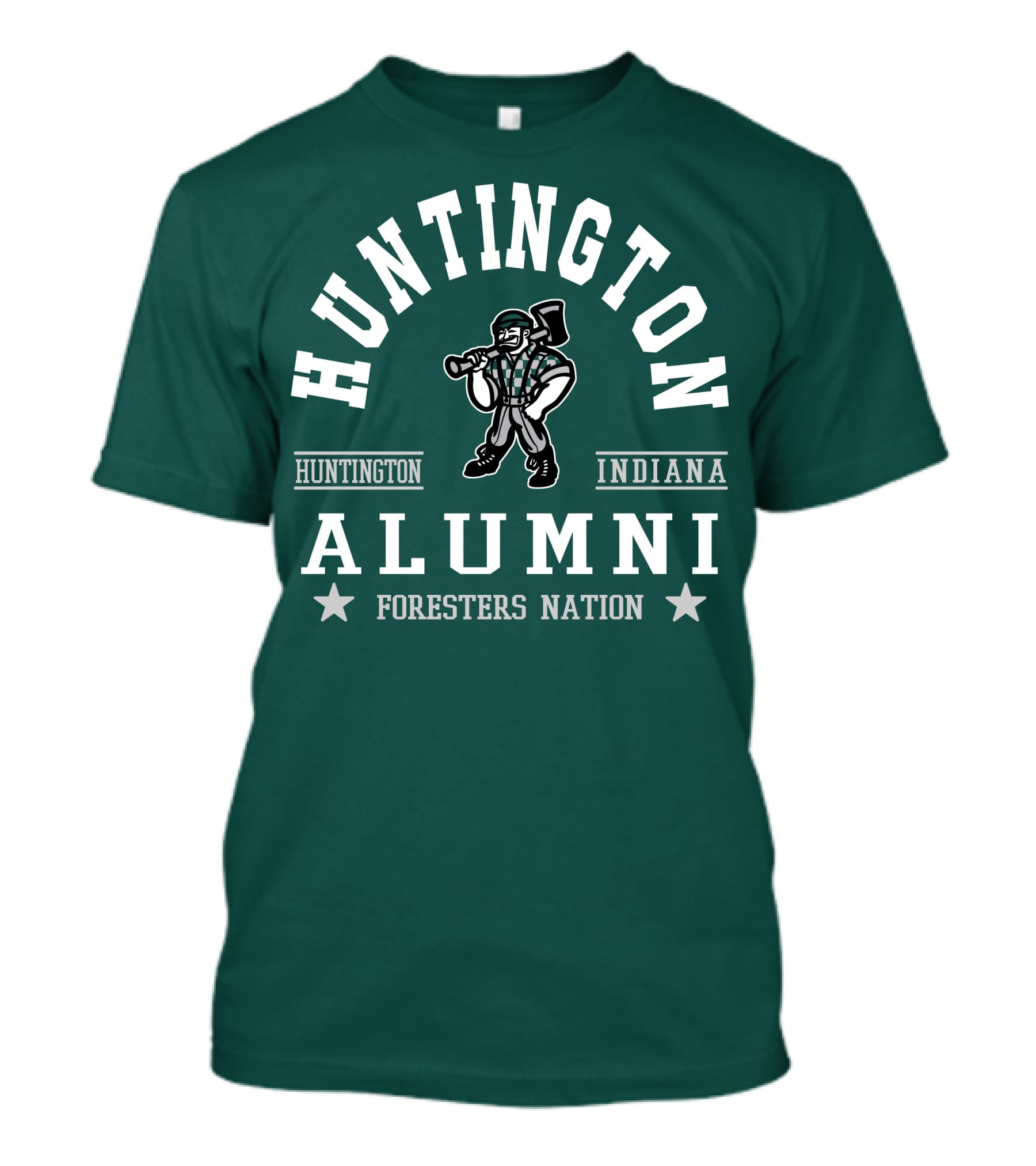 Huntington Indiana Alumni Foresters Nation T-Shirt
