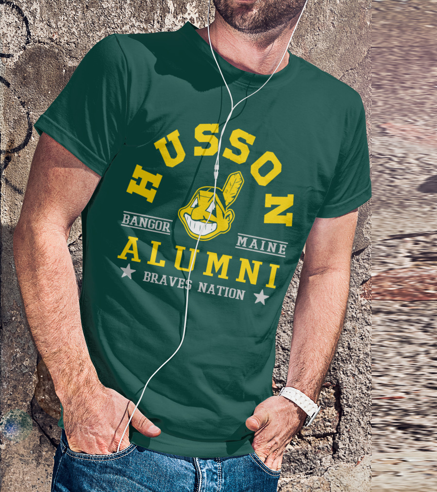 Husson Bangor Maine Alumni Braves Nation T-Shirt