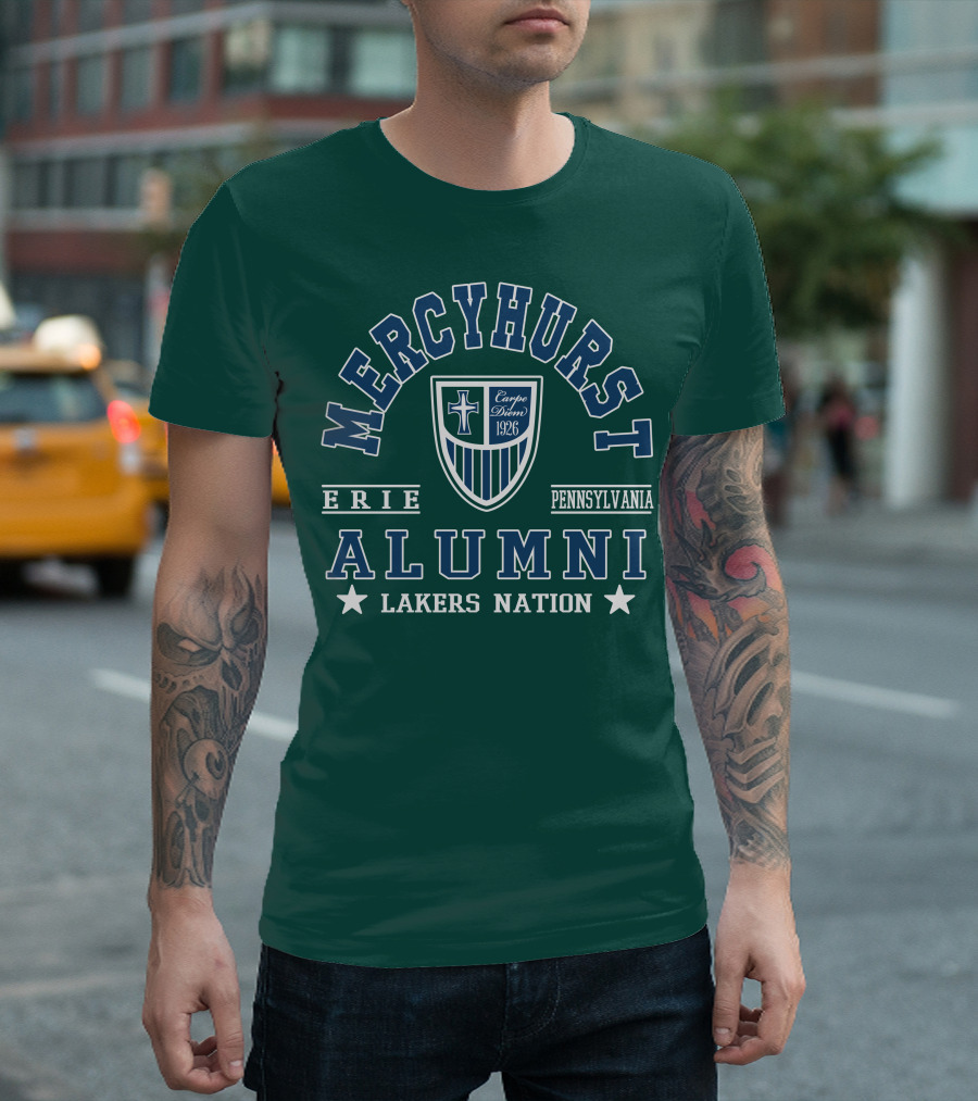 Mercyhurst Alumni Erie Pennsylvania Carpe Diem 1926 Lakers Nation T-Shirt