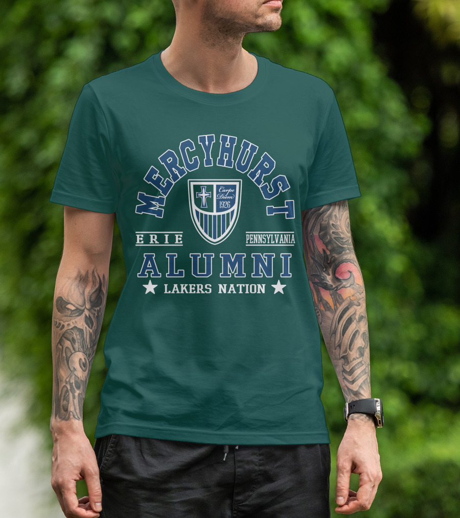 Mercyhurst Alumni Erie Pennsylvania Carpe Diem 1926 Lakers Nation T-Shirt