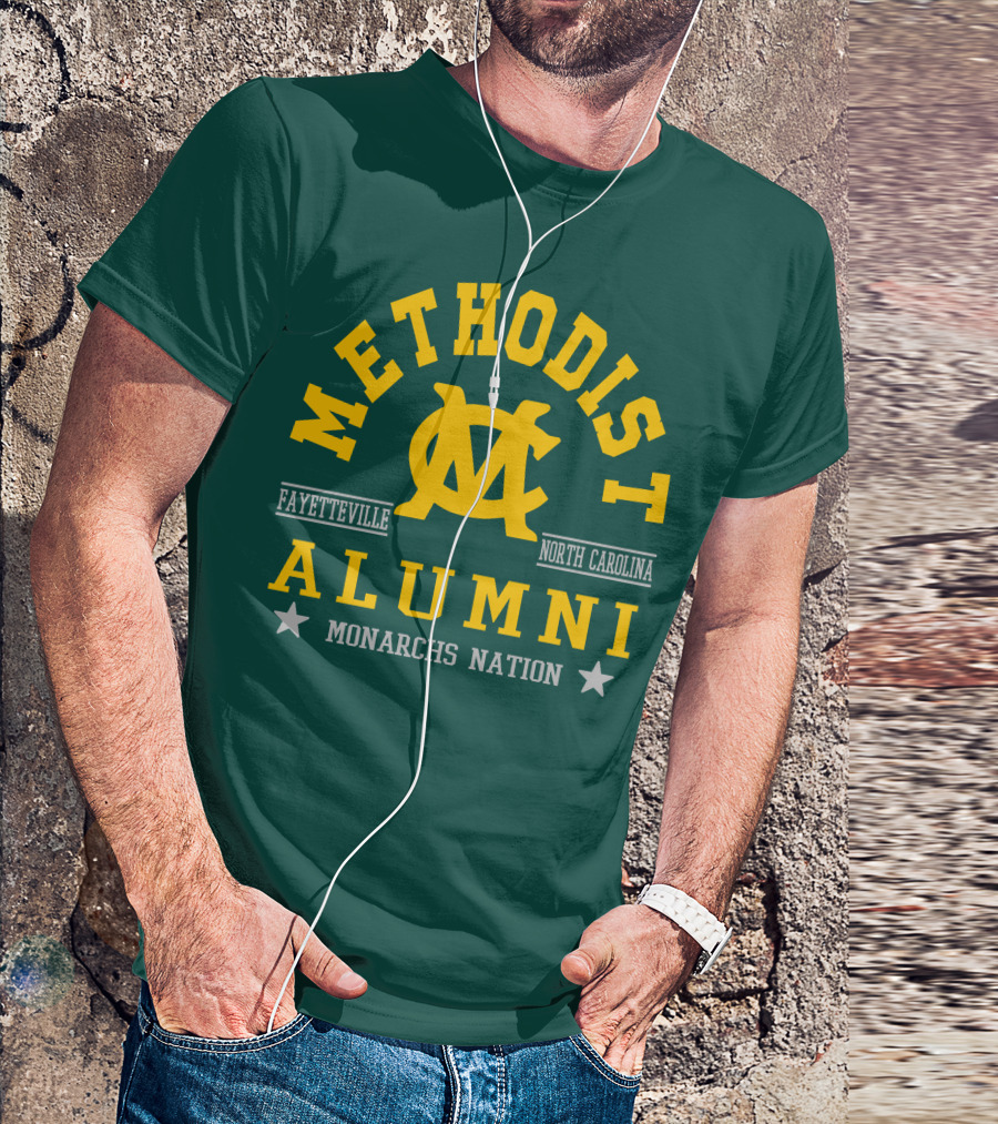 Methodist Alumni Monarchs Nation Fayetteville North Carolina T-Shirt