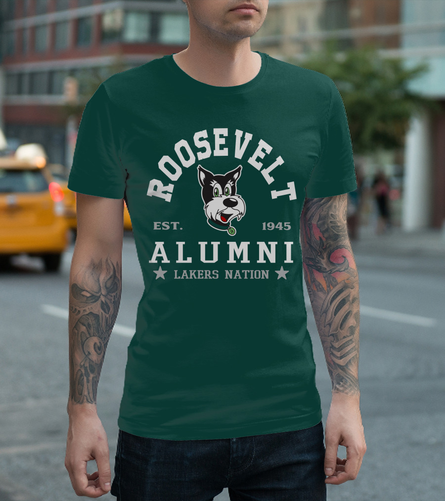 Roosevelt University Alumni Lakers Nation Est. 1945 T-Shirt