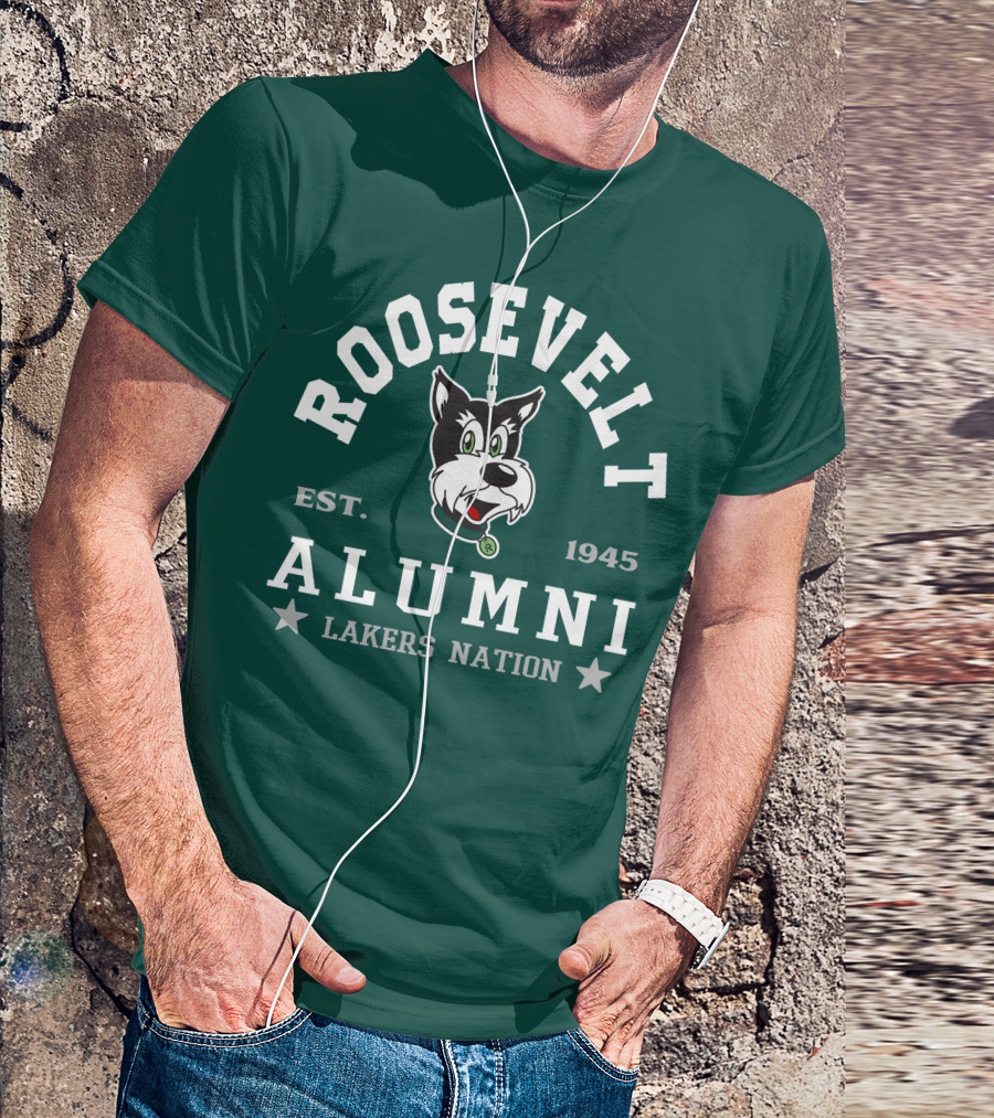 Roosevelt University Alumni Lakers Nation Est. 1945 T-Shirt
