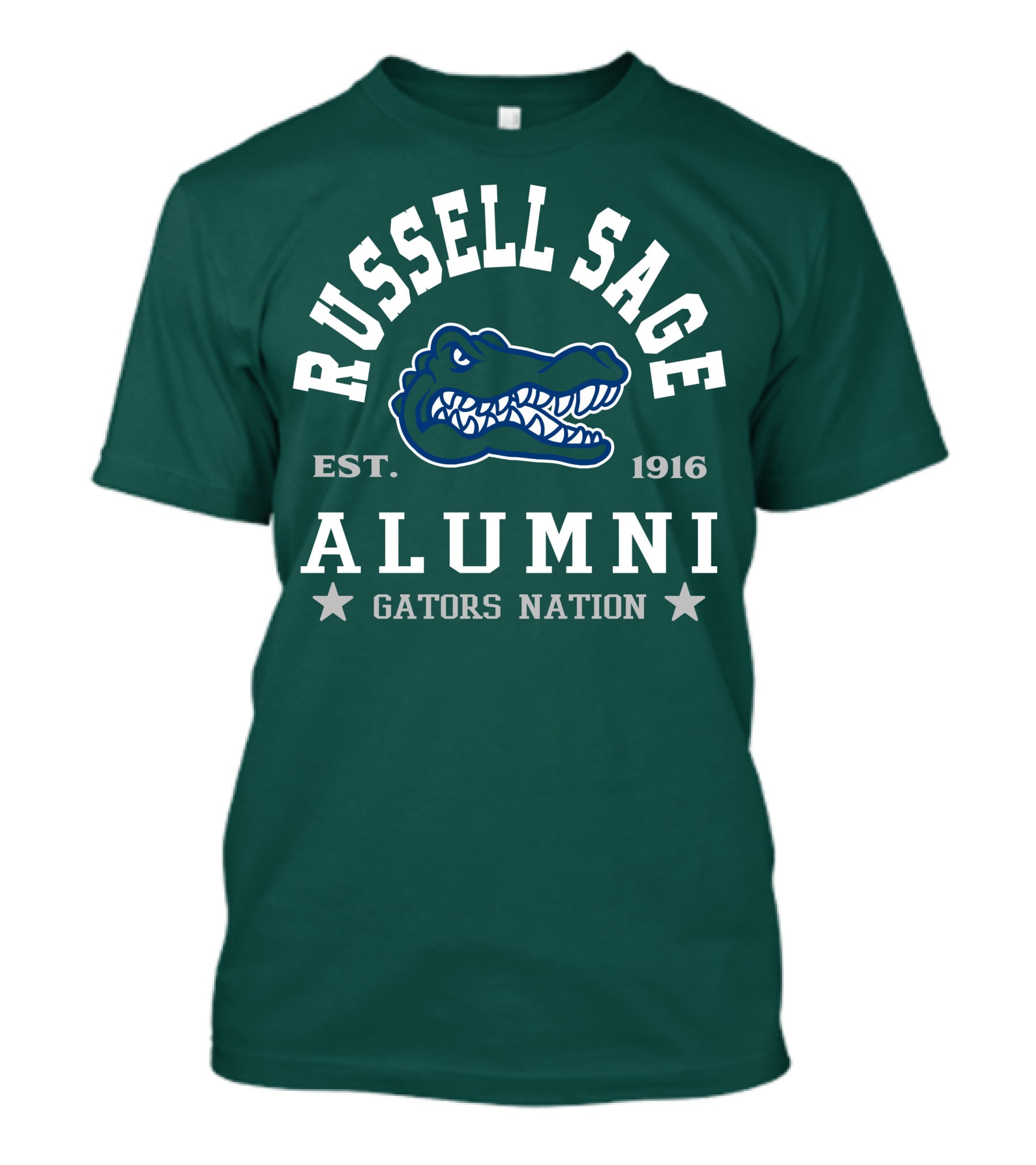 Russell Sage Gators Alumni Nation Est. 1916 T-Shirt