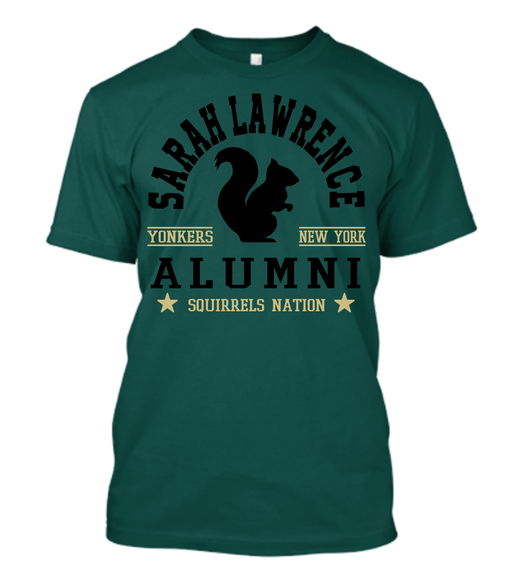 Sarah Lawrence College Yonkers New York Alumni Squirrels Nation T-Shirt