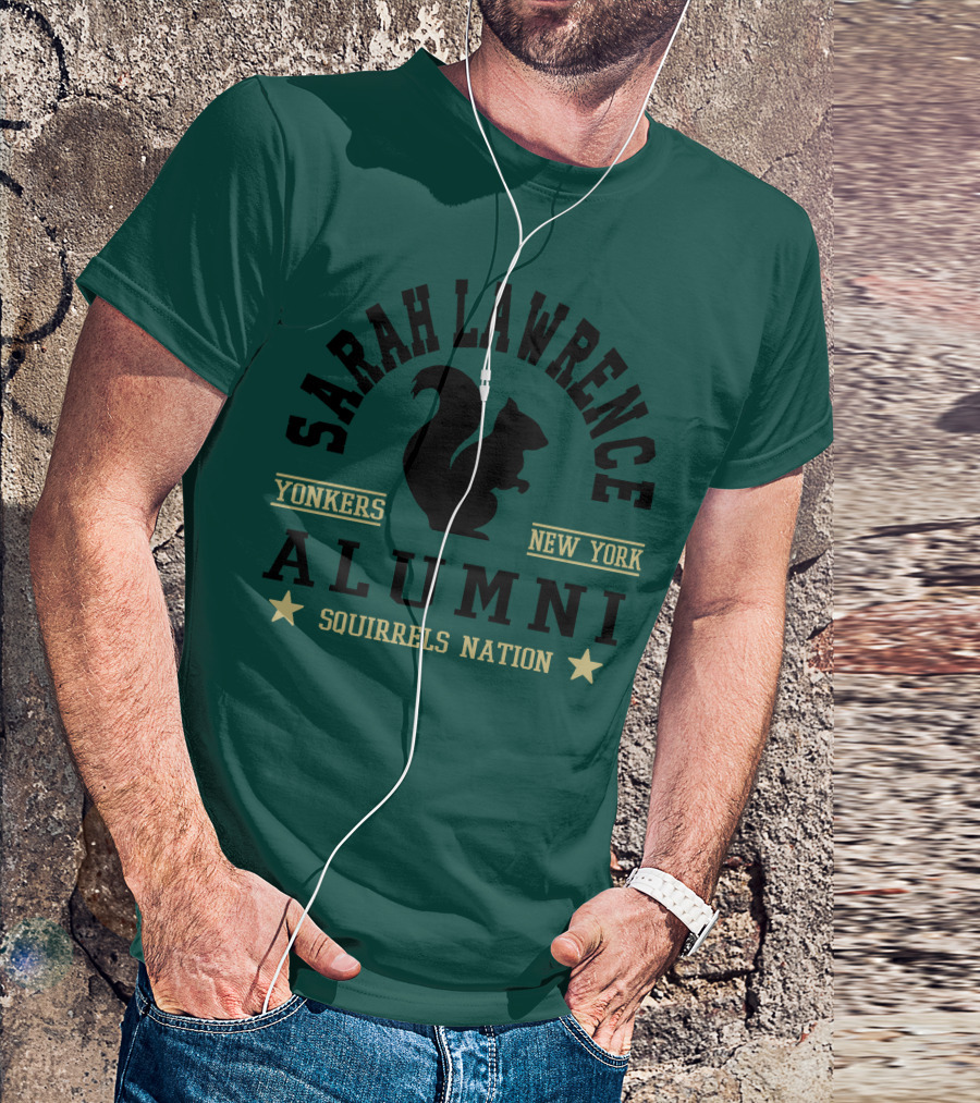 Sarah Lawrence College Yonkers New York Alumni Squirrels Nation T-Shirt