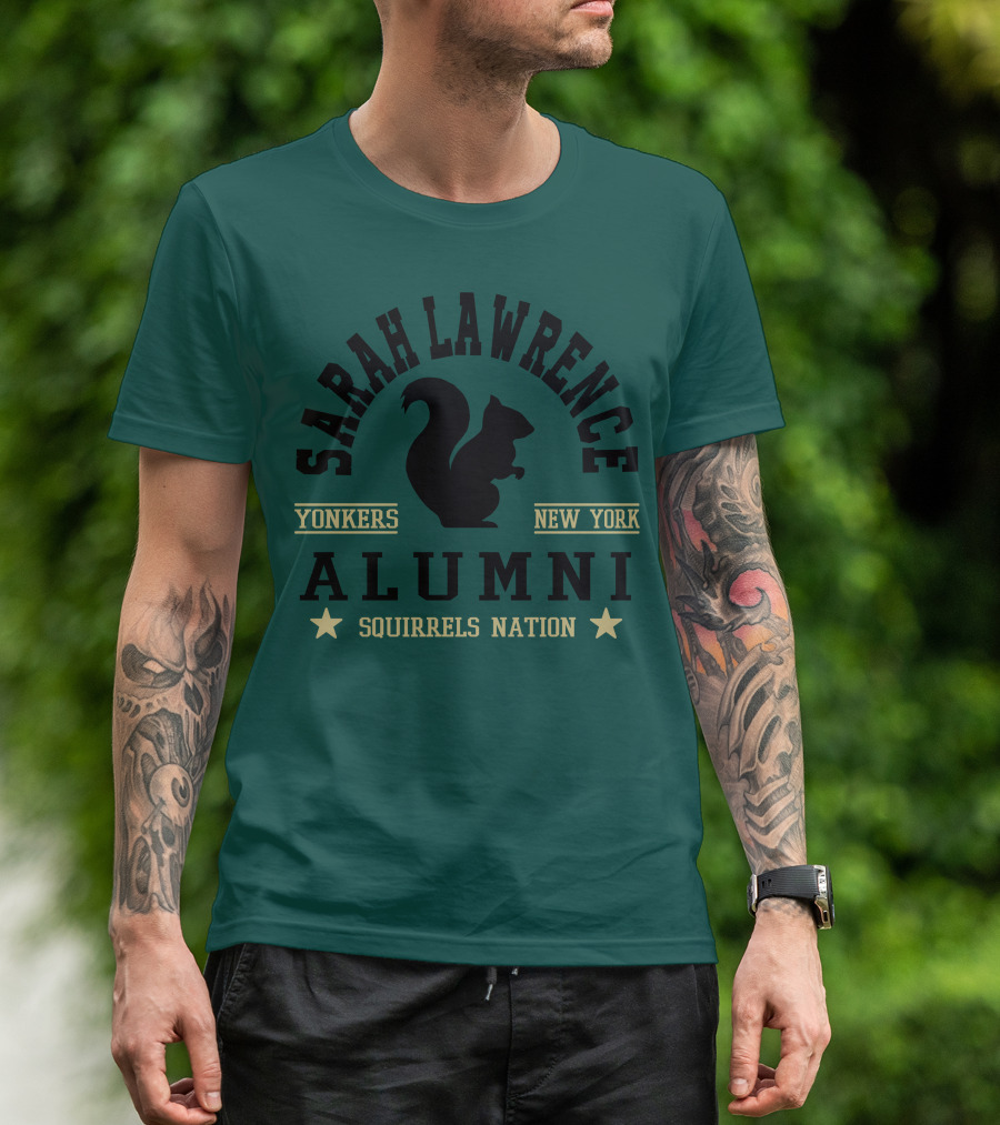 Sarah Lawrence College Yonkers New York Alumni Squirrels Nation T-Shirt